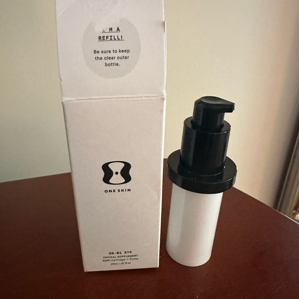 One Skin Eye Topical Supplement REFILL Dispenser NEW
